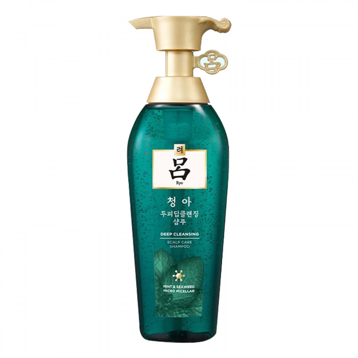 吕 Ryo绿吕洗发水控油清爽头皮净彻毛孔0硅油洗发膏400ml  单位：瓶