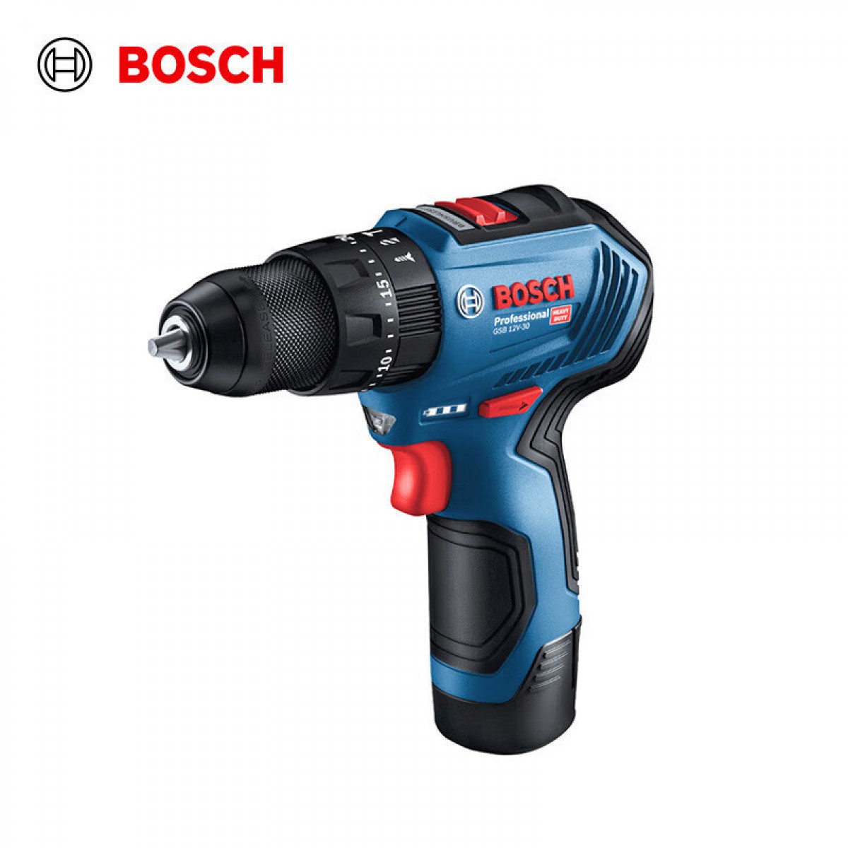 博世（BOSCH）GSB 12V-30 充电式无刷冲击钻电动螺丝刀手电钻 锂电12V 双电版 单位：套