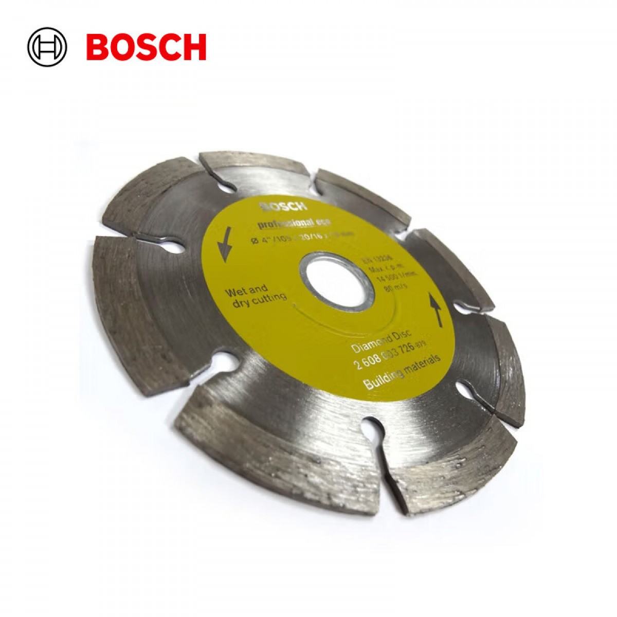 博世（BOSCH）云石片（1片装）经济型建材专用 外径105mm 单位：片