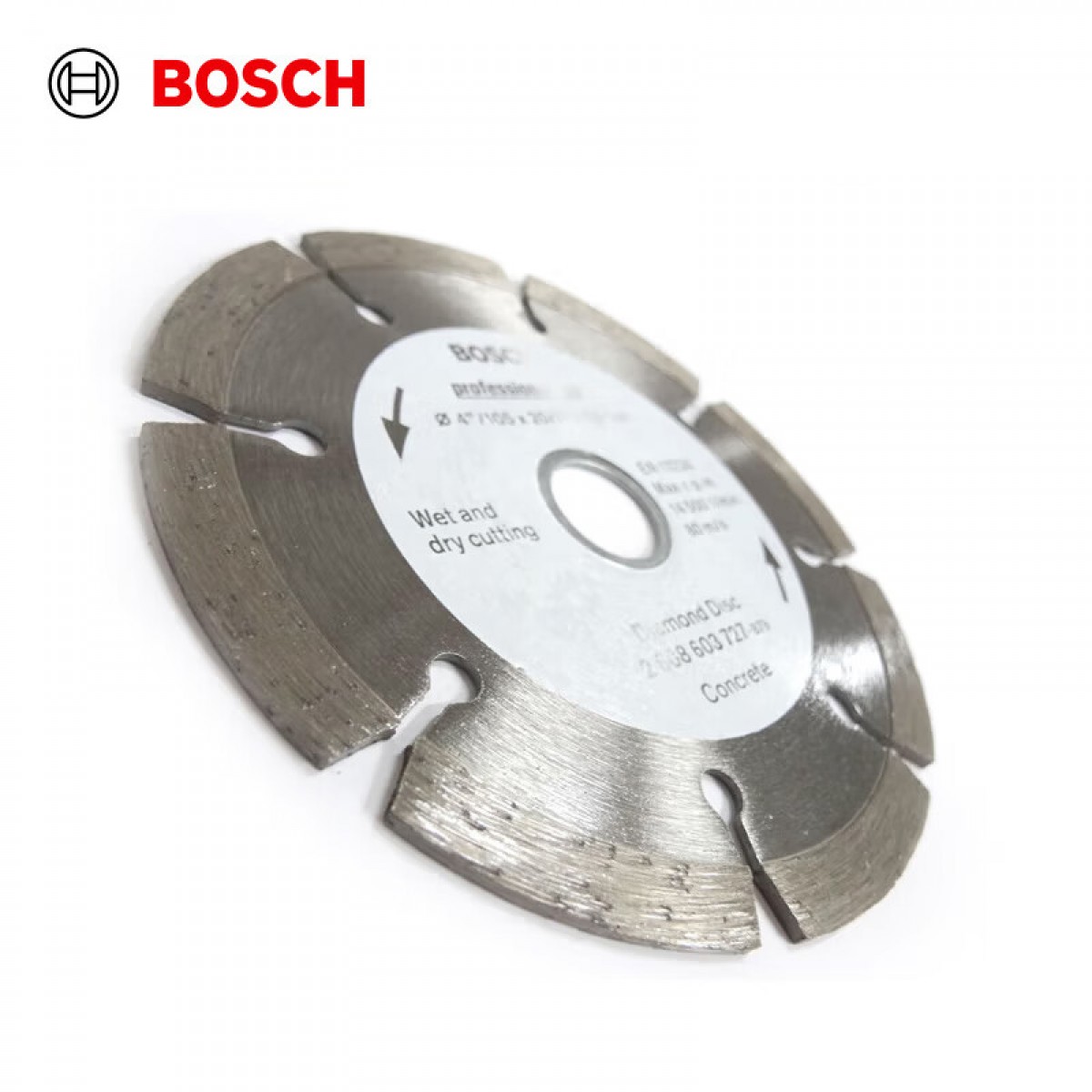 博世（BOSCH）云石片（1片装）经济型混凝土专用 外径105mm 单位：片