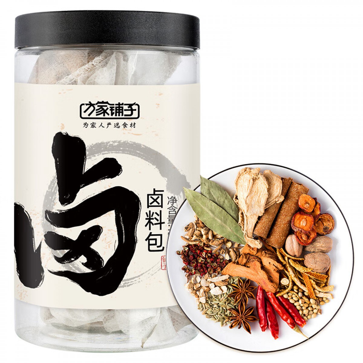 方家铺子 卤料包135g 14种配料 炖肉料包卤肉调料包卤水汁调味料15g*9包 单位：罐
