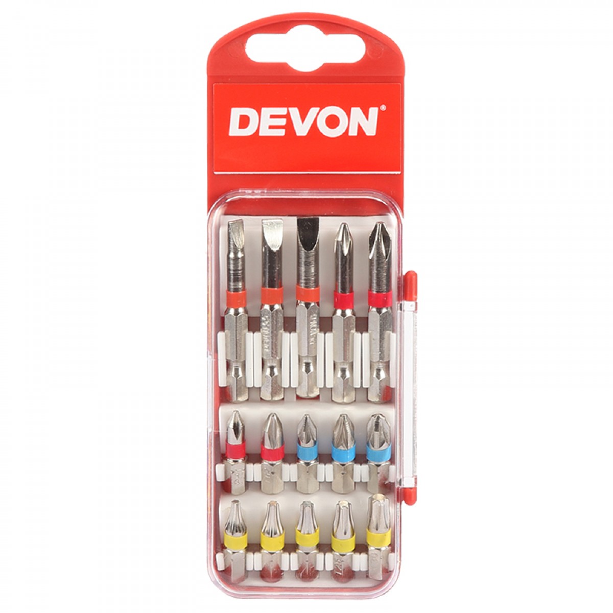 大有（Devon）批头组套A-15pcs 螺丝批头 螺丝刀起子机批头 单位：组