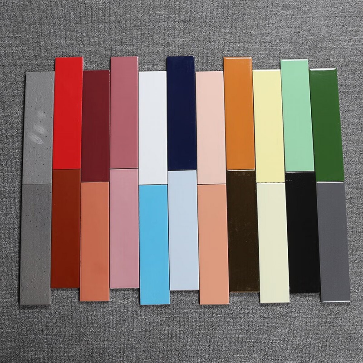 晟泰邦 60*240mm长条老式老款白色红色外墙砖瓷砖自建房小块（50片）样式可选 单位：件