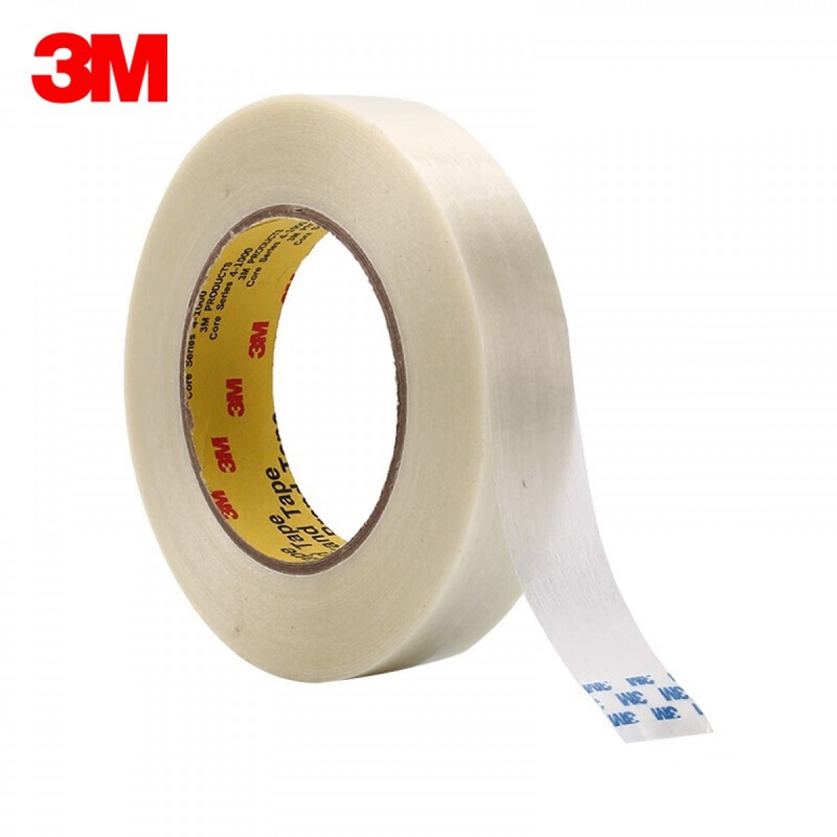 3M 898 玻璃纤维胶带 强力粘贴不易脱落 捆轧封箱 耐磨抗潮不易脱胶 50mm*45m 单位：卷