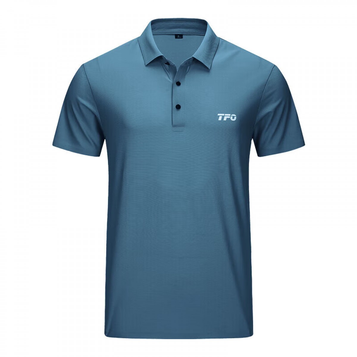 TFO 户外POLO衫 舒适冰丝快干T恤 速干上衣6112306 男款雾霾蓝色 2XL 单位：件