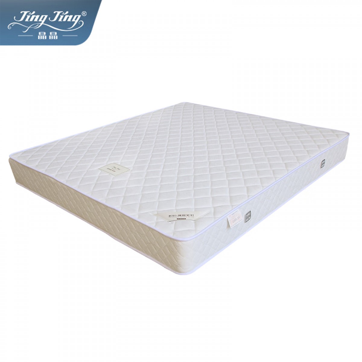 晶晶（JingJing） 晶晶家用天然乳胶弹簧床垫1.5米1.8m卧室席梦思加厚软垫定制 A款（整网弹簧） 1800mm*2000mm 单位：张