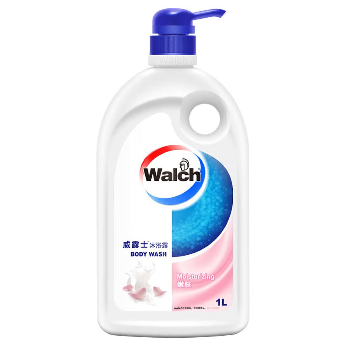 威露士（Walch）嫩肤沐浴露1L大瓶家庭装 保湿沐浴乳液洗澡清洁男女士通用洗护 单位：瓶