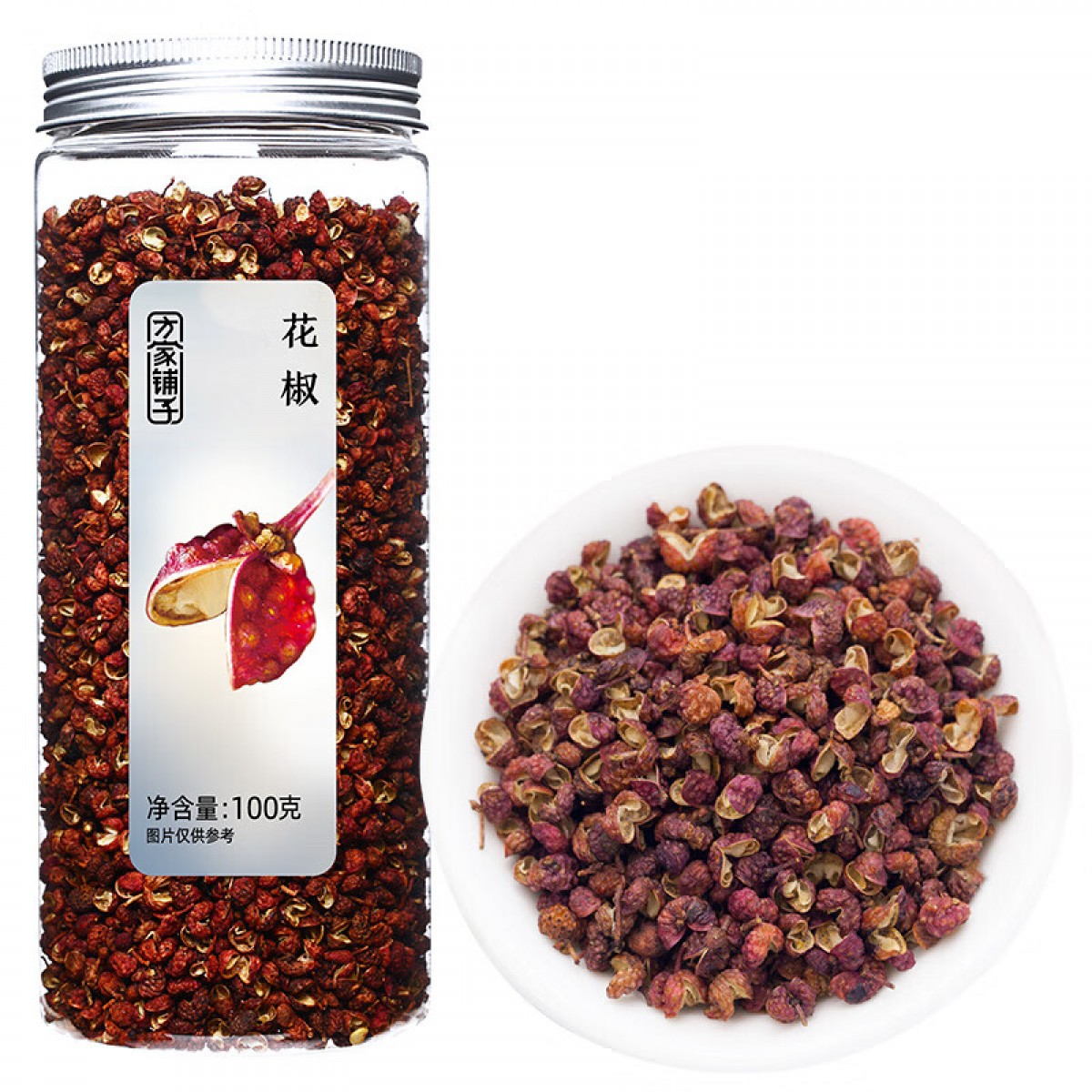 方家铺子 花椒100g/瓶 卤料火锅料烧烤川菜调味品 香料佐料 单位：罐