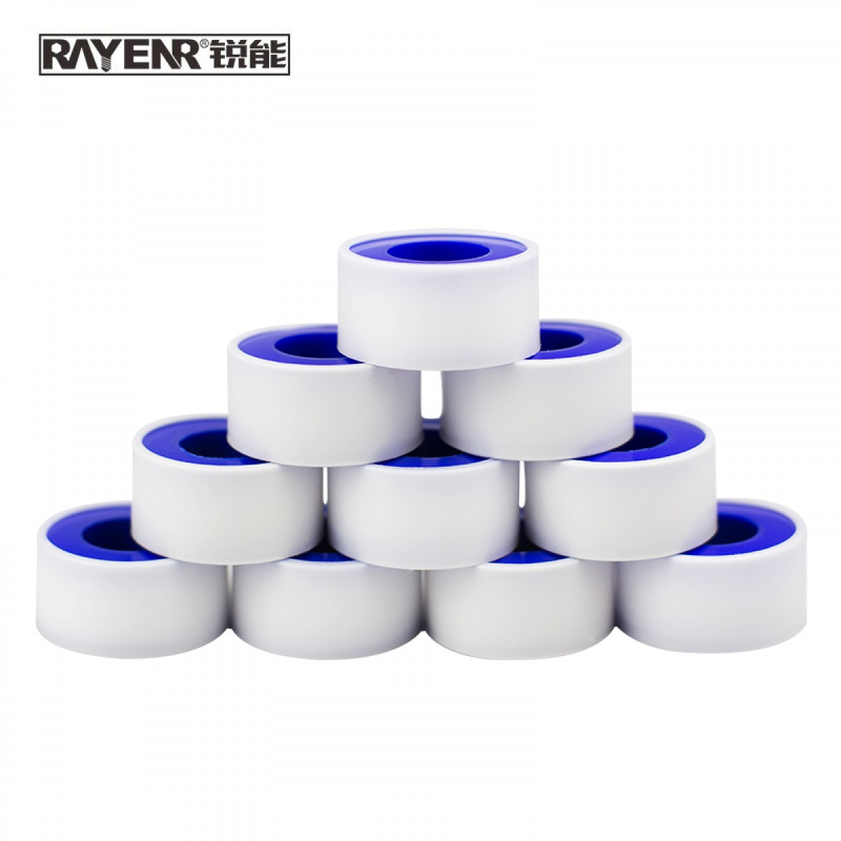 锐能 （RAYENR）生料带密封胶带 聚乙烯密封胶带 防水胶带 10卷/组  NR0040  单位：组