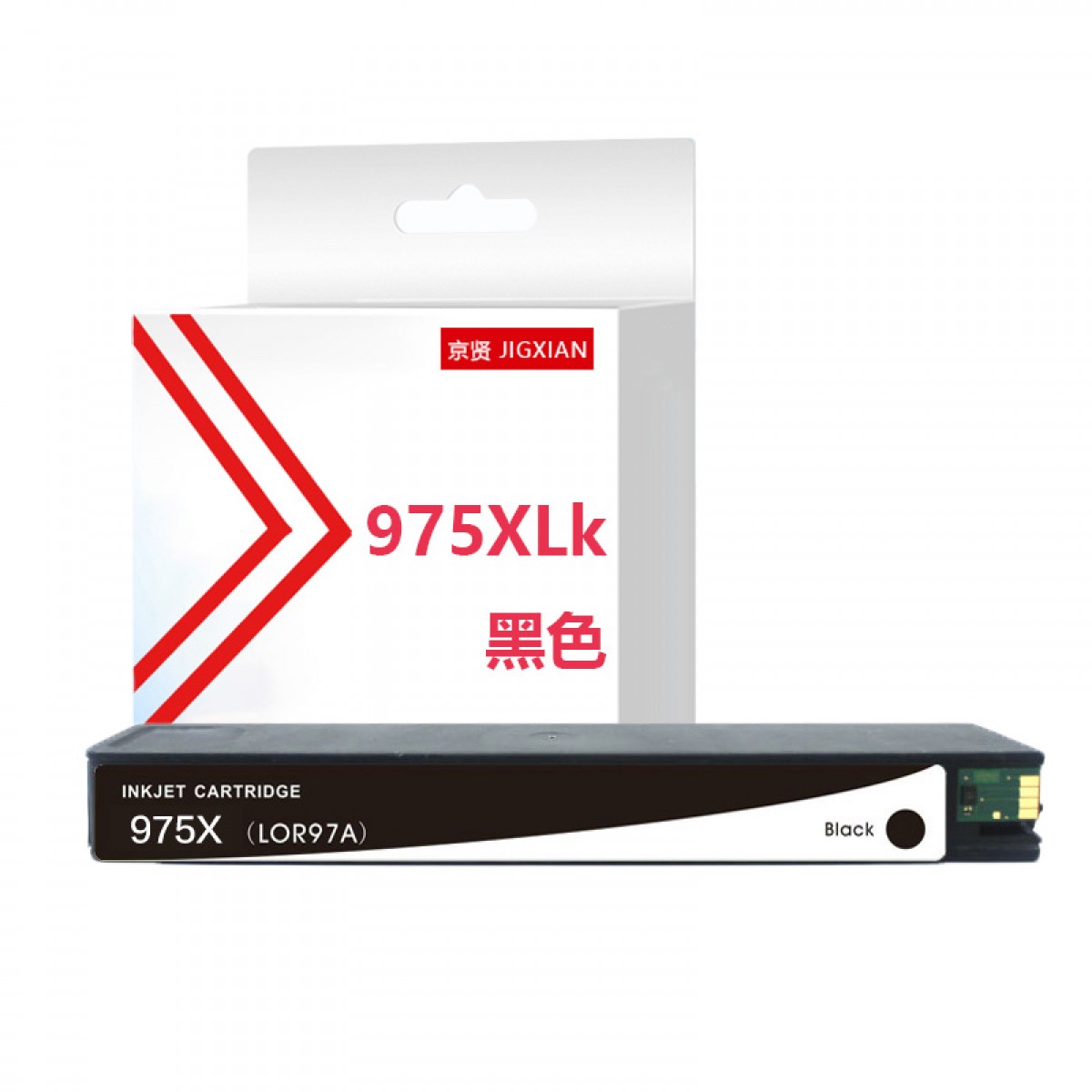 京贤975X大容量975XLBK墨盒LOR97A黑色 10K 适用惠普HP 352dw 377dw 452 477dw/dn 552dw 577dw/z 975A 单位：个