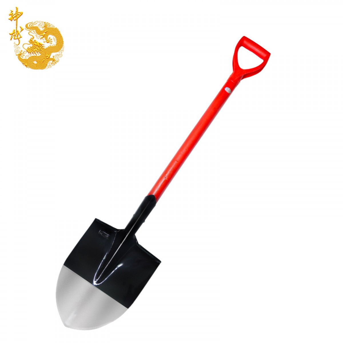 神龙 消防器材 消防铁锹铁铲沙铲 尖头铁锹铲 铁铲消防工具铲 灭火铲 单位：把
