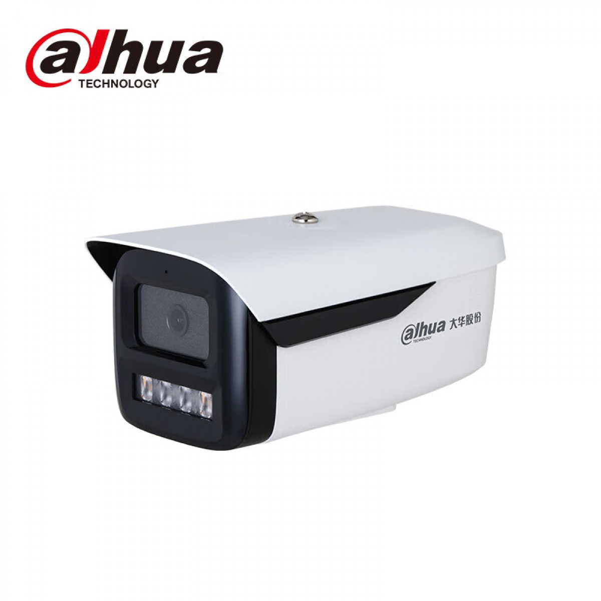 大华（dahua）摄像头 400万星光级夜视网络POE枪机 监控室外摄像机 双光全彩DH-IPC-HFW2443M-A-IL2 8mm 单位：个