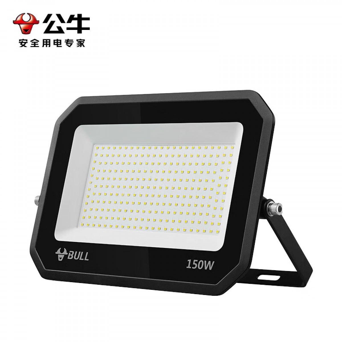 公牛（BULL）LED投光灯户外庭院工厂园林IP65防水等级高亮度150W-6500K白光 单位：个