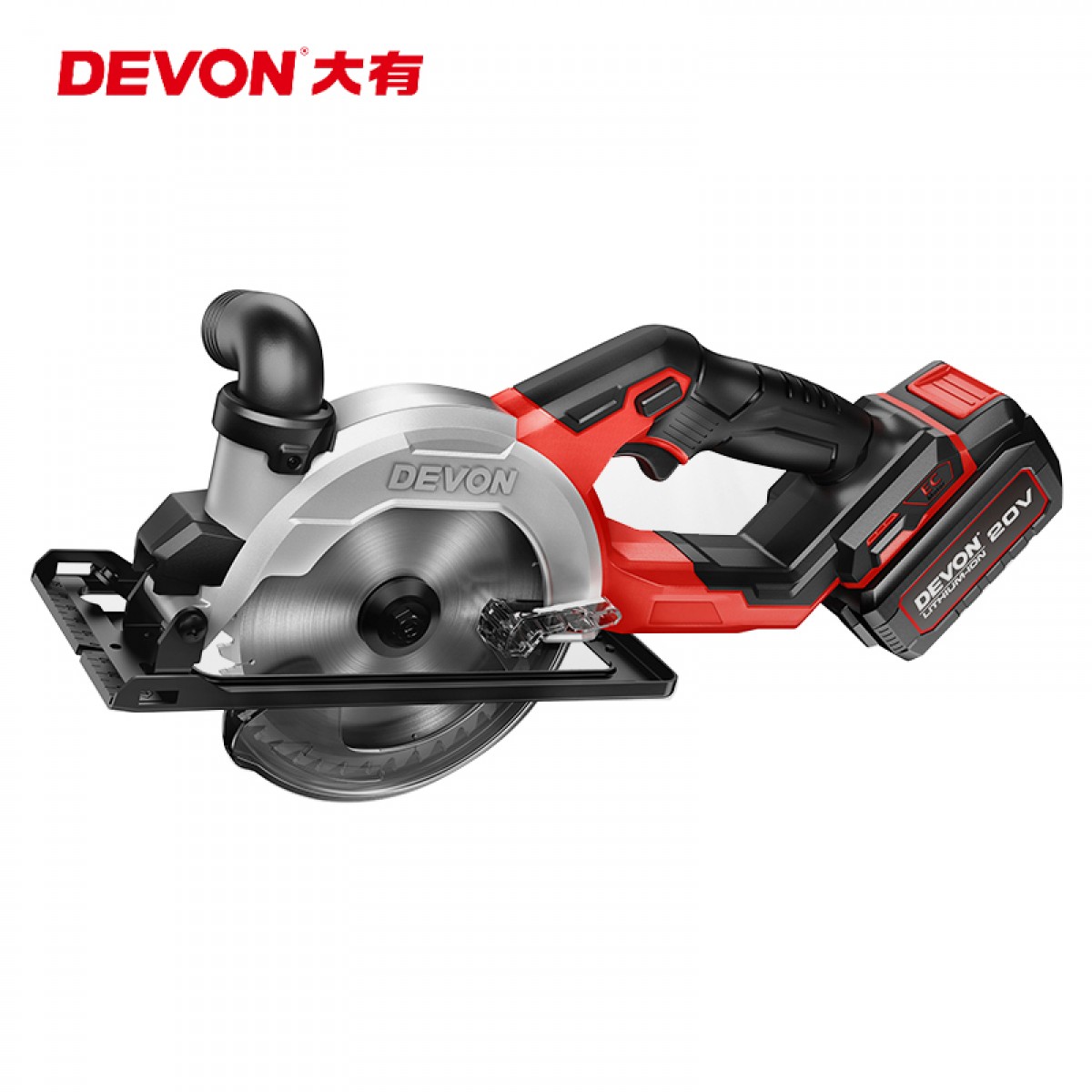 大有（Devon）工业级木工手提锂电无刷电圆锯5.0双电20V 5835双电双头充 单位：台