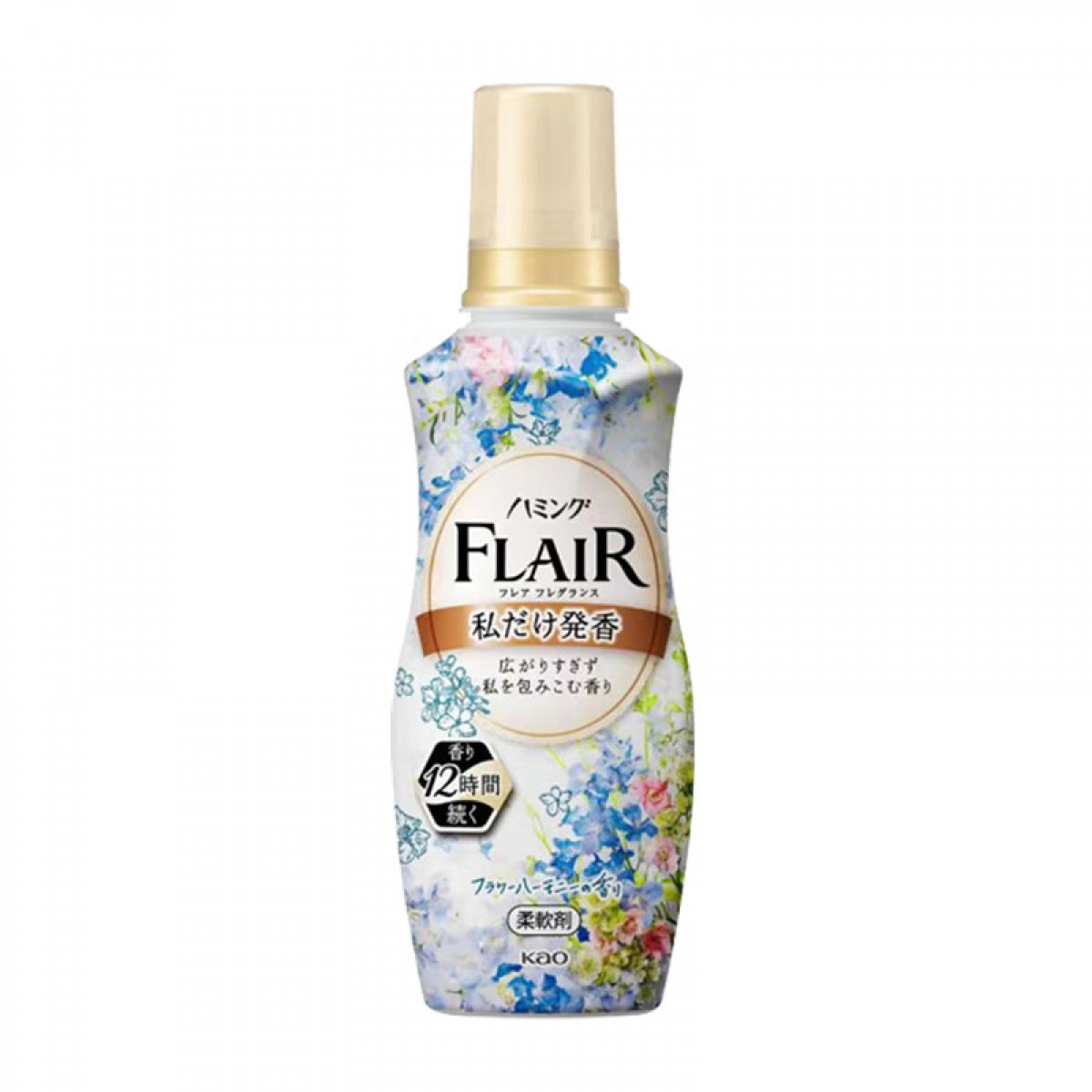 花王（KAO）衣物柔顺剂 防静电护理剂柔软剂 持久留香日本进口 520ml 单位：瓶