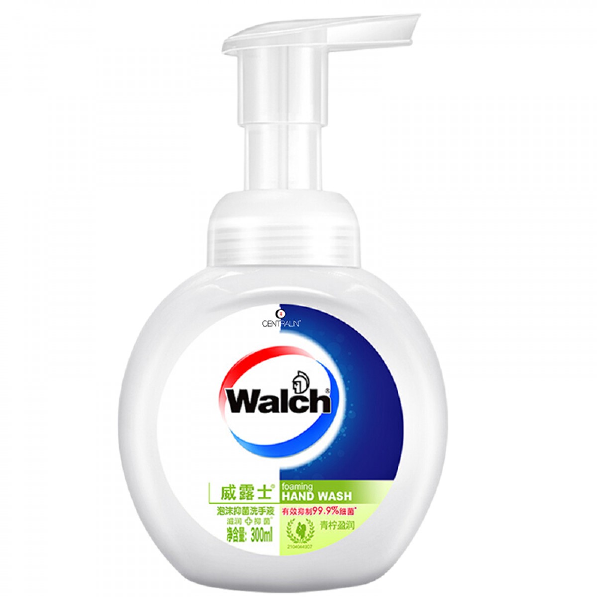 威露士 抑菌泡沫洗手液 青柠盈润300ml 单位：瓶