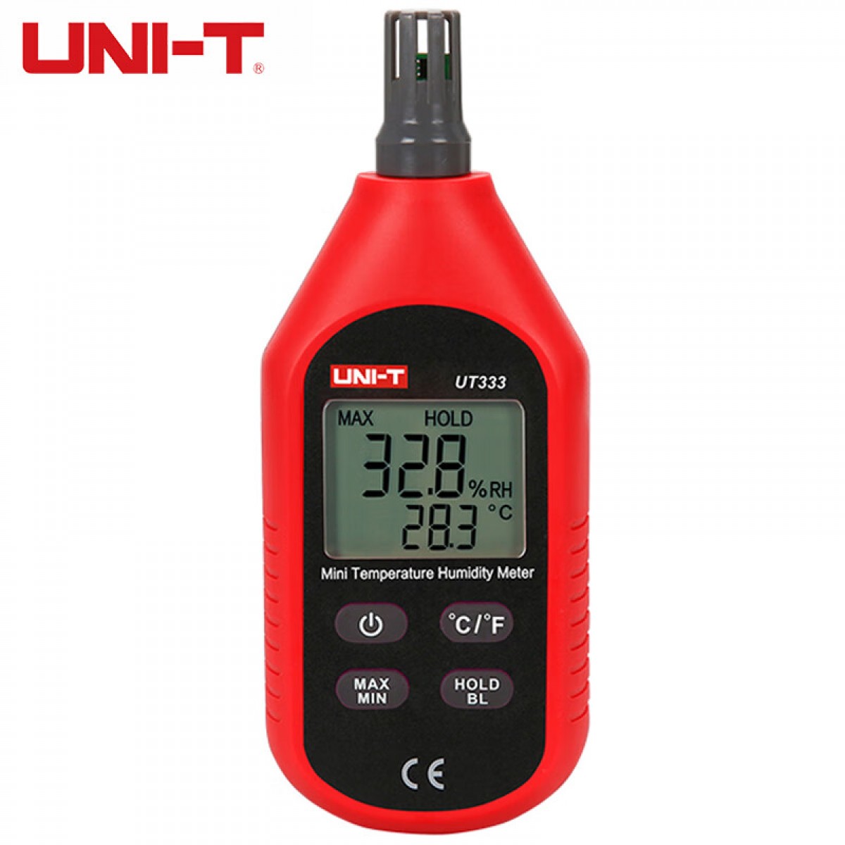 优利德（UNI-T）UT333温湿度计高精度电子测温仪工业温湿度记录仪-10-60℃ 单位：个