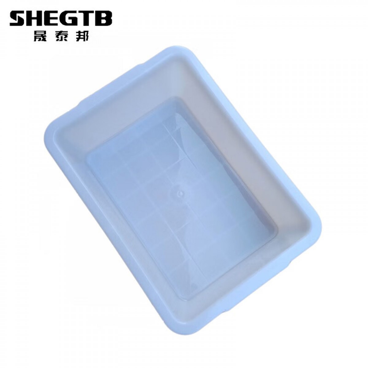 晟泰邦 加厚白色塑料盆长方形盆子冷冻盆食品盆【特厚款】59*39.5*15cm 单位：个