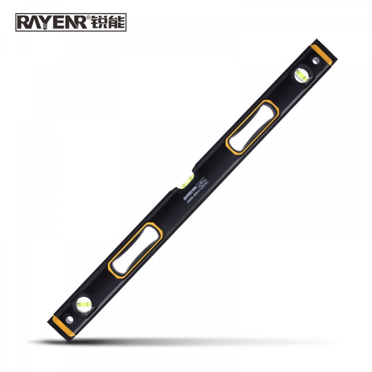锐能 RAYENR 水平尺 加厚铝合金磁性水平测量尺水平仪 磁性水平尺800mm 460800 单位：个