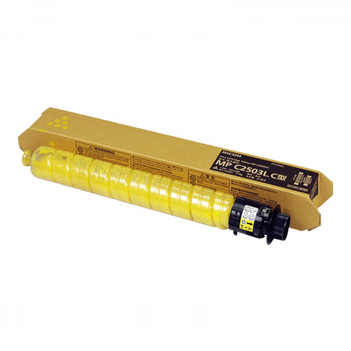理光（Ricoh）MPC2503LC黄色墨粉 适用MP C2003/C2503/C2011/C2004/C2504/IMC2000/IMC2500  单位：只