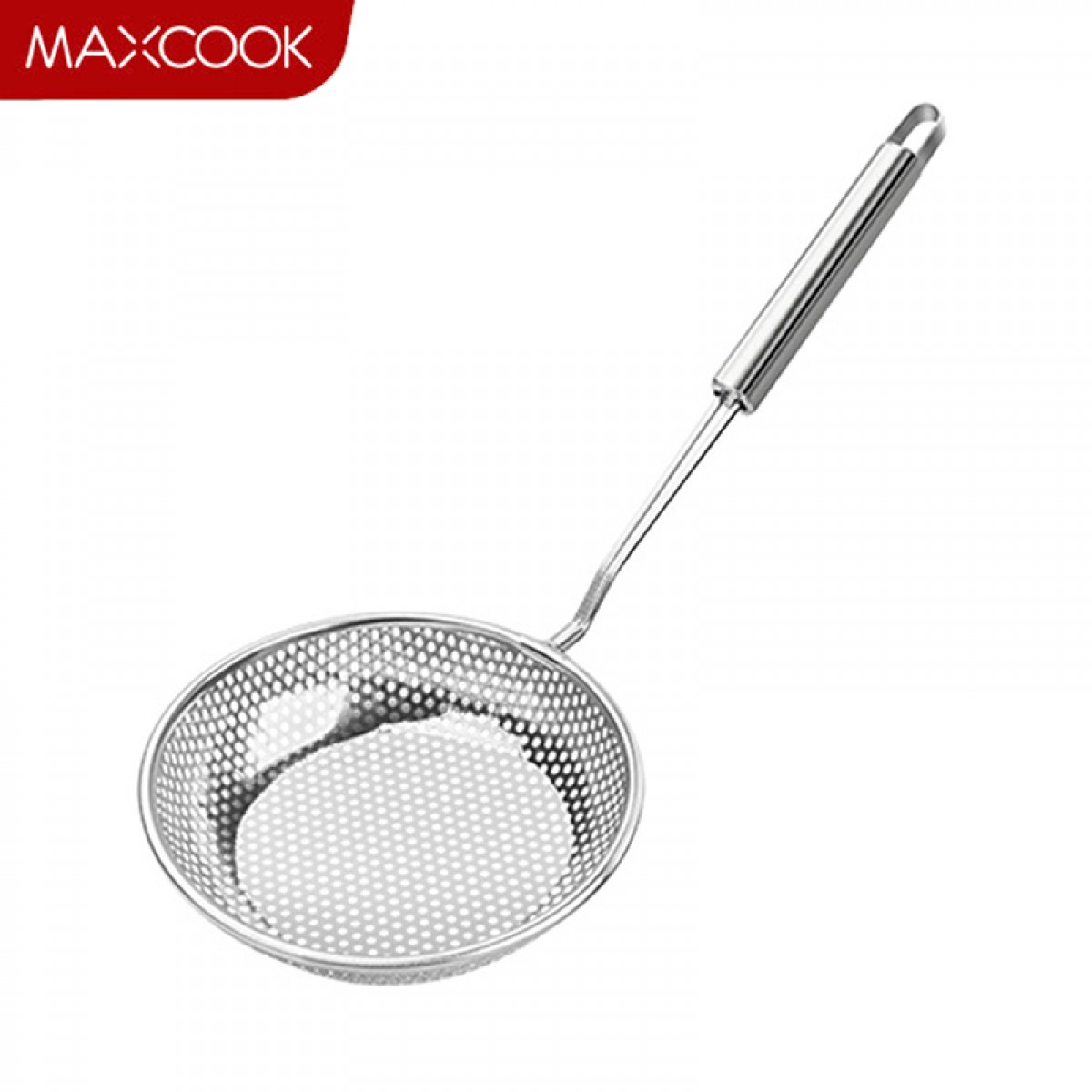 美厨（maxcook）漏勺 不锈钢网漏捞勺16cm Y-09 收纳方便 单位：个