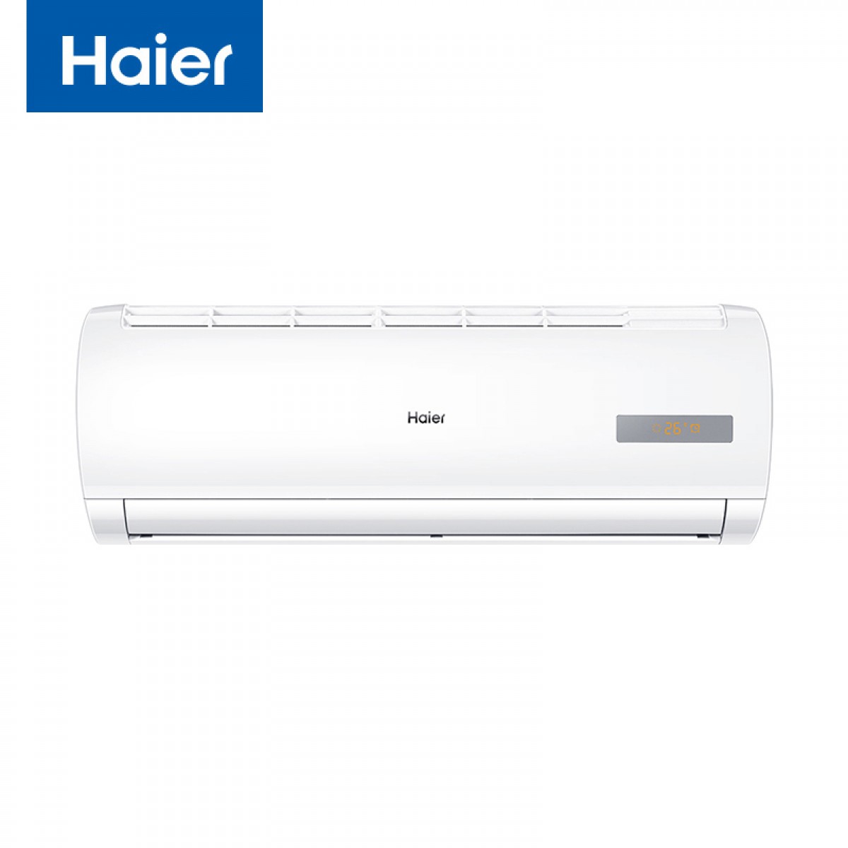 海尔（Haier）KFR-26GW/20MCA82 壁挂式空调变频大1匹 二级能效冷暖空调挂机 单位：台   标准安装