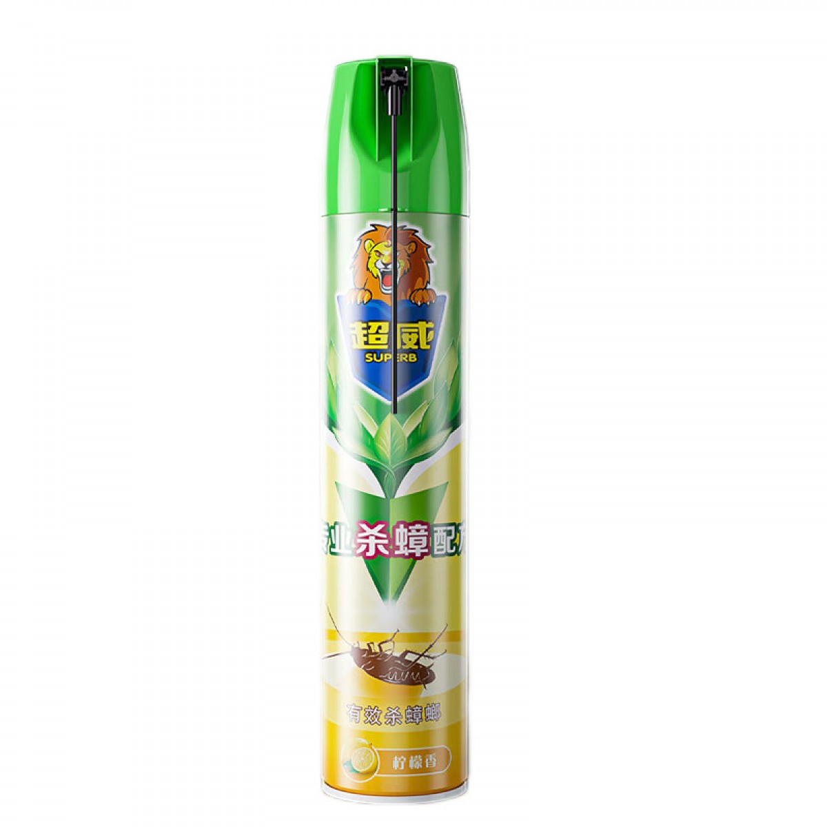 超威 杀虫剂喷雾蟑螂药灭蟑螂杀蟑螂除蟑螂杀蟑气雾剂600ml柠檬香 单：瓶
