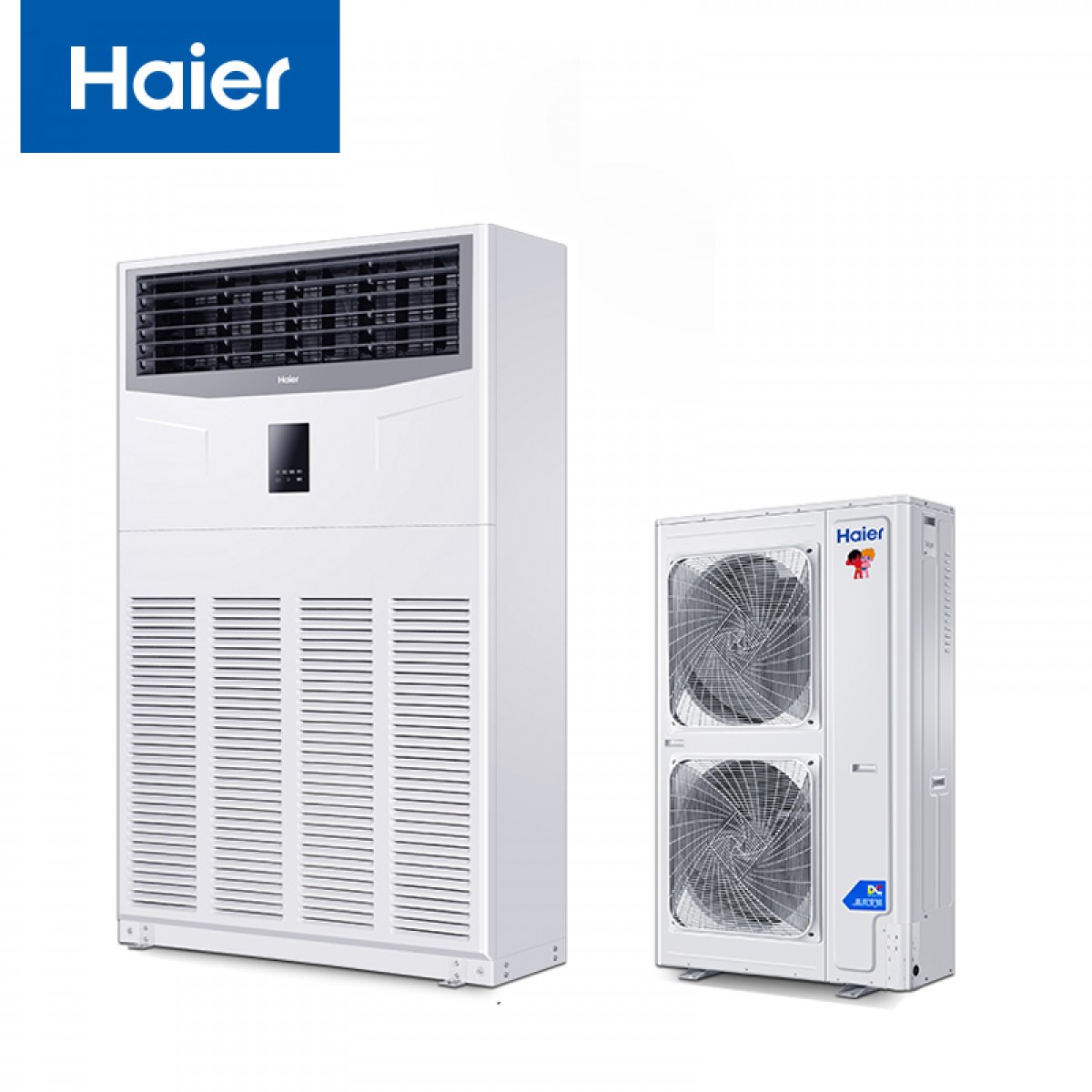 海尔（Haier）10匹柜式空调中央空调10P柜机商用直流变频自洁2级能效三菱压机380V RFLDC280DXSAYC(G)免人工费 单位：台  标注安装