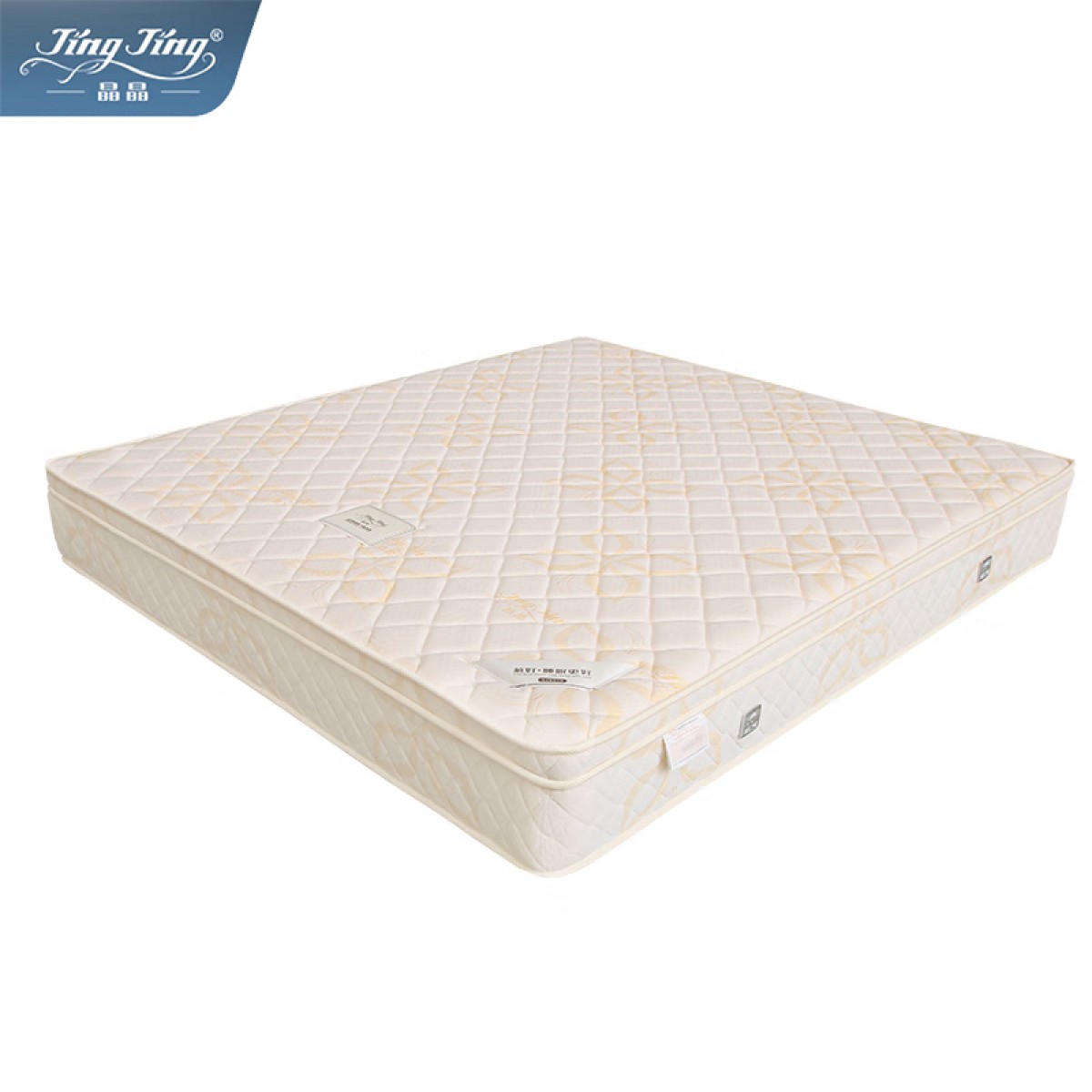 晶晶（JingJing） 晶晶独立袋装弹簧椰棕席梦思床垫家用正反两用天然乳胶床垫定制 B款：乳胶+环保棕+独立静音弹簧 1800mm*2000mm 单位：张