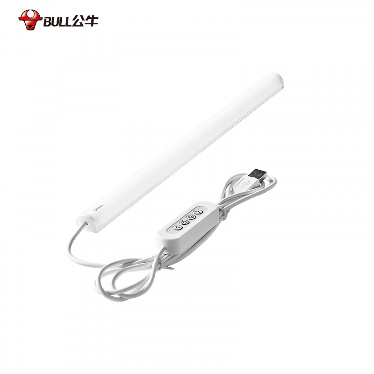 公牛（BULL）LED酷毙灯寝室吸附式磁吸灯宿舍神器USB充电led台灯【6瓦调光调色开关/线长1.5m】 单位：个