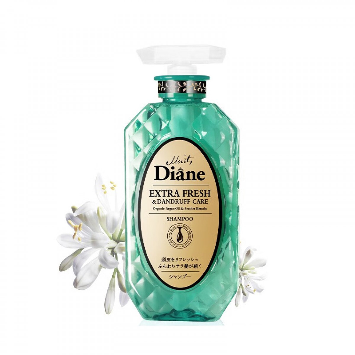 黛丝恩 Moist Diane日本致美摩洛哥油清爽控油去屑洗发水450ml 单位：瓶