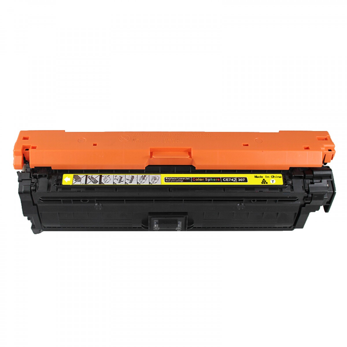 京贤 CE742A 打印量7300页 适用HP307A/CP5225/CP5225n/CP5225dn佳能LBP9100/9500C 硒鼓  黄色 单位：支