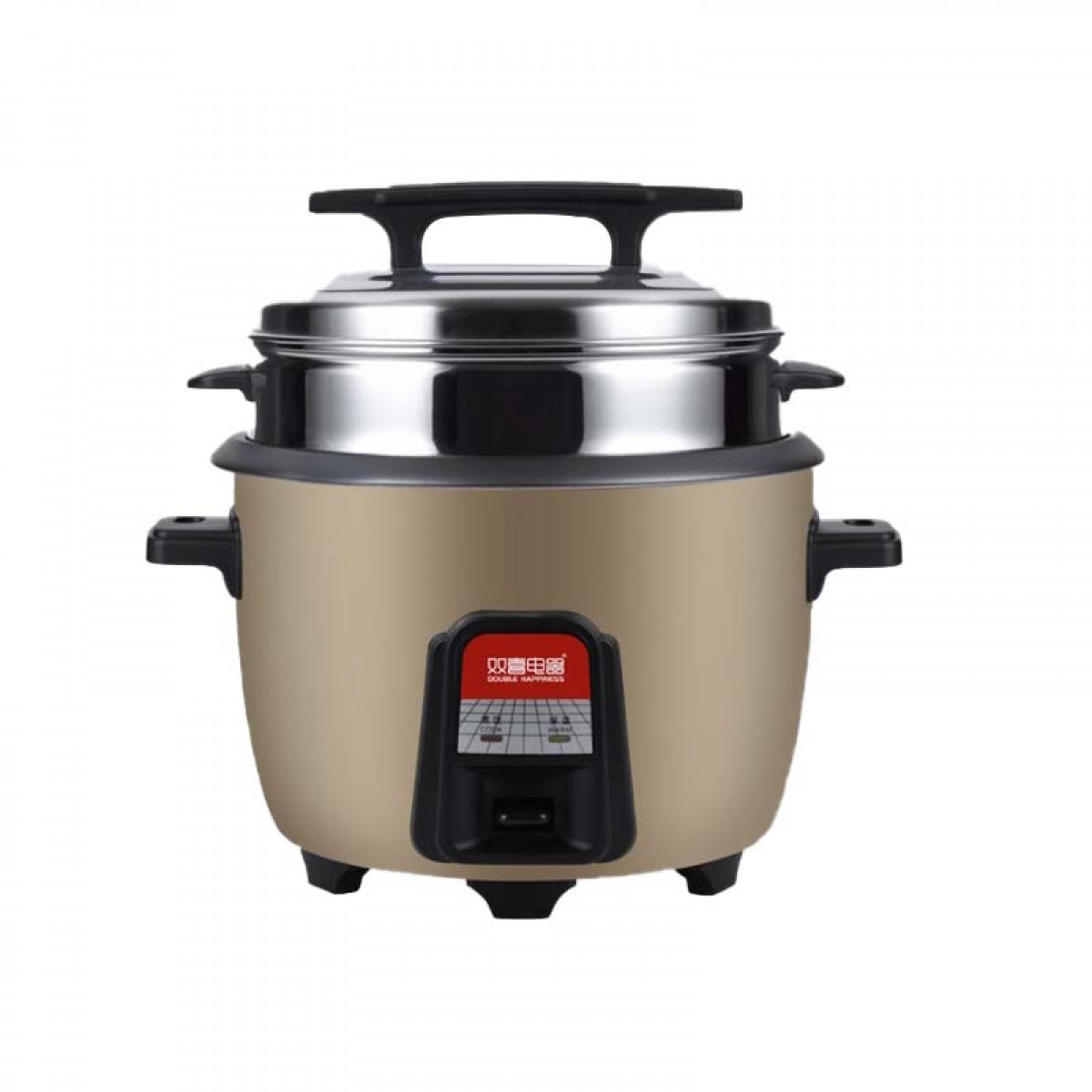 双喜 电饭煲电饭锅商用大容量电饭煲老式 电饭锅不粘内胆带蒸笼 23L适用30-40人  单位：个