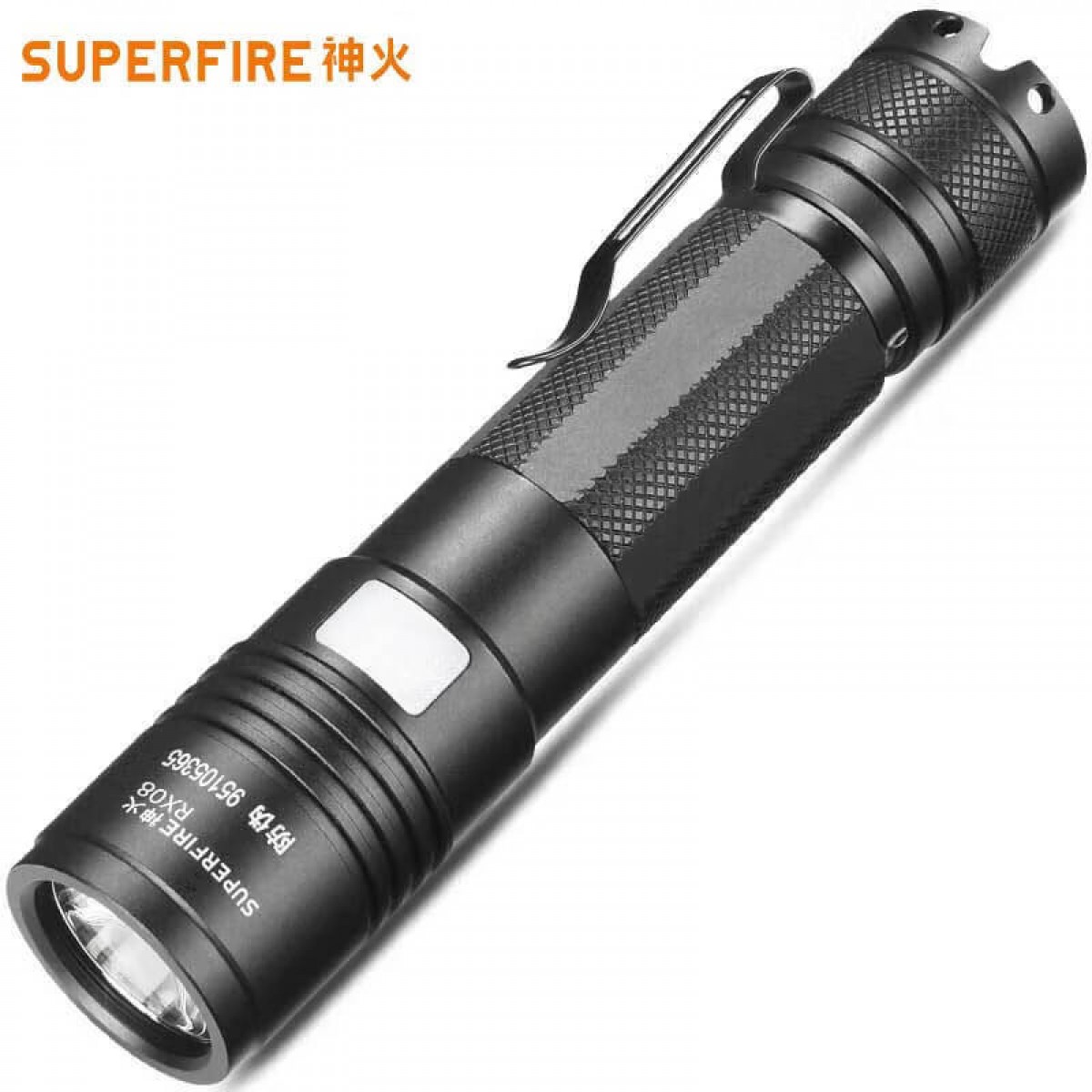 神火（SupFire）RX08手电筒强光手电USB充电家用便携小型户外骑行停电照明应急灯 单位：个