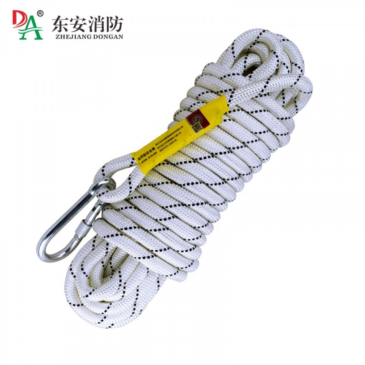 东安（DA）通用型安全绳 消防认证安全绳逃生绳直径16mm 火灾自救逃生绳消防救援绳20米/卷