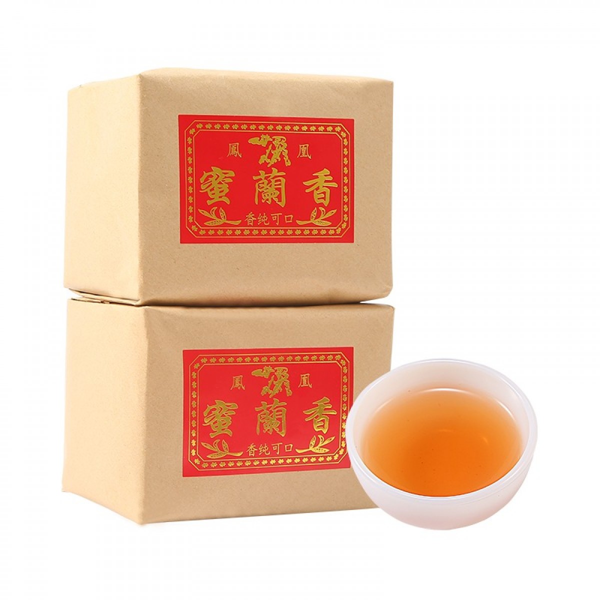 港茗茶品 纸包蜜兰香250g*2包/组 高山蜜兰香乌龙茶 传统纸包 单丛茶 浓香型单从 单位：组