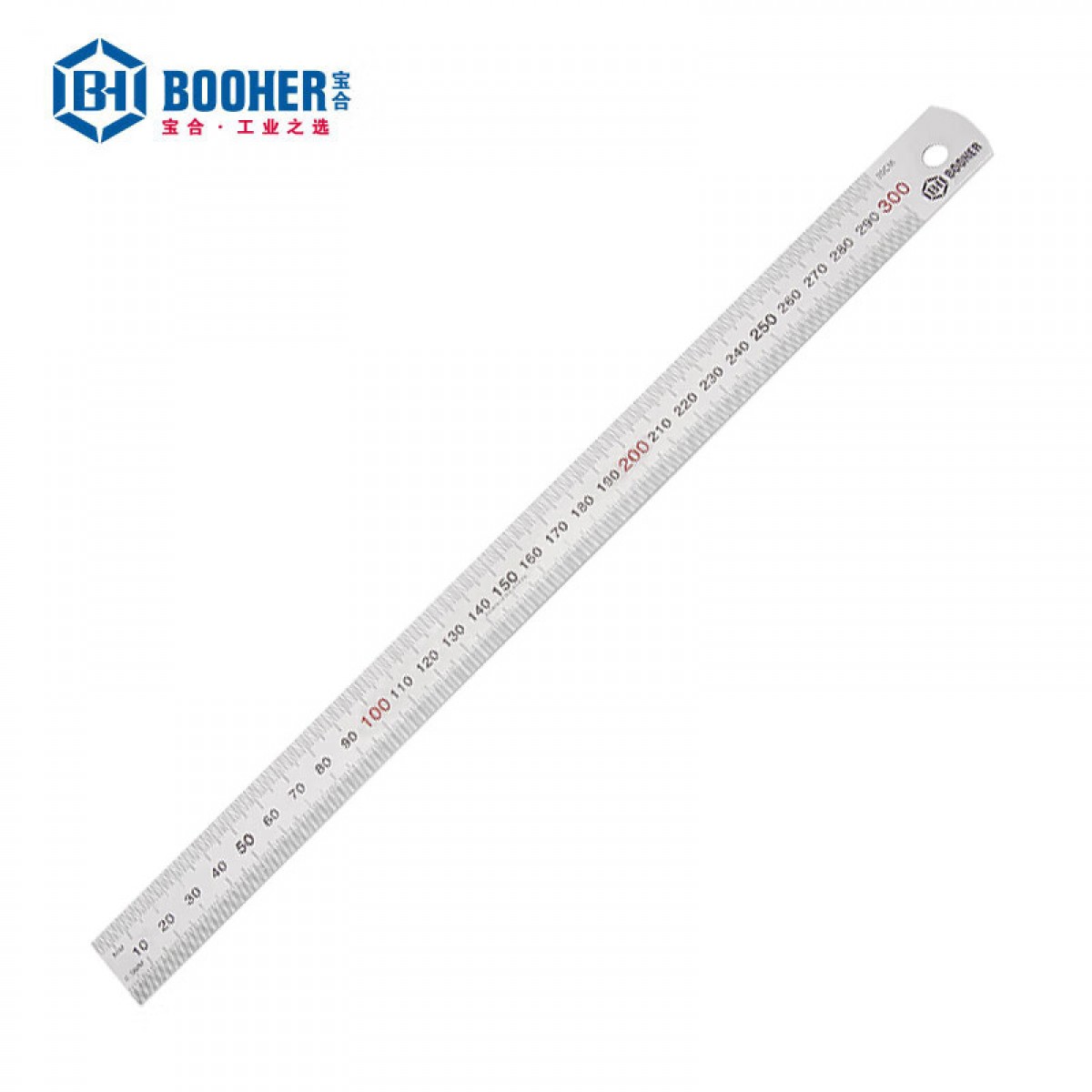 宝合（BOOHER ）不锈钢直尺300MM 645102130（计价单位：把）