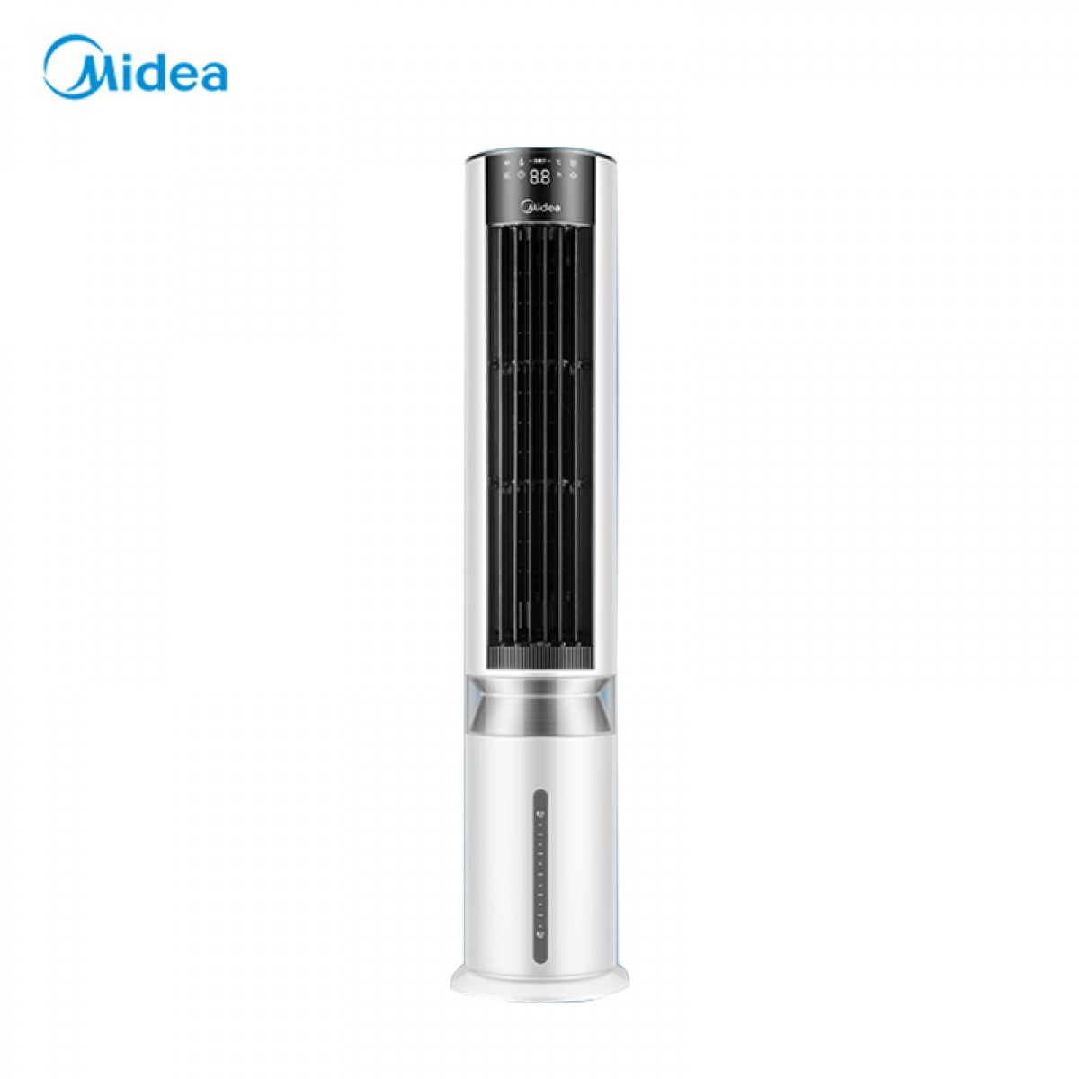 美的（Midea）【云致系列】APP操控负离子净化落地扇加湿冷风扇节能冷风机无叶风扇水冷塔扇制冷小空调扇AAF12PX 单位：台