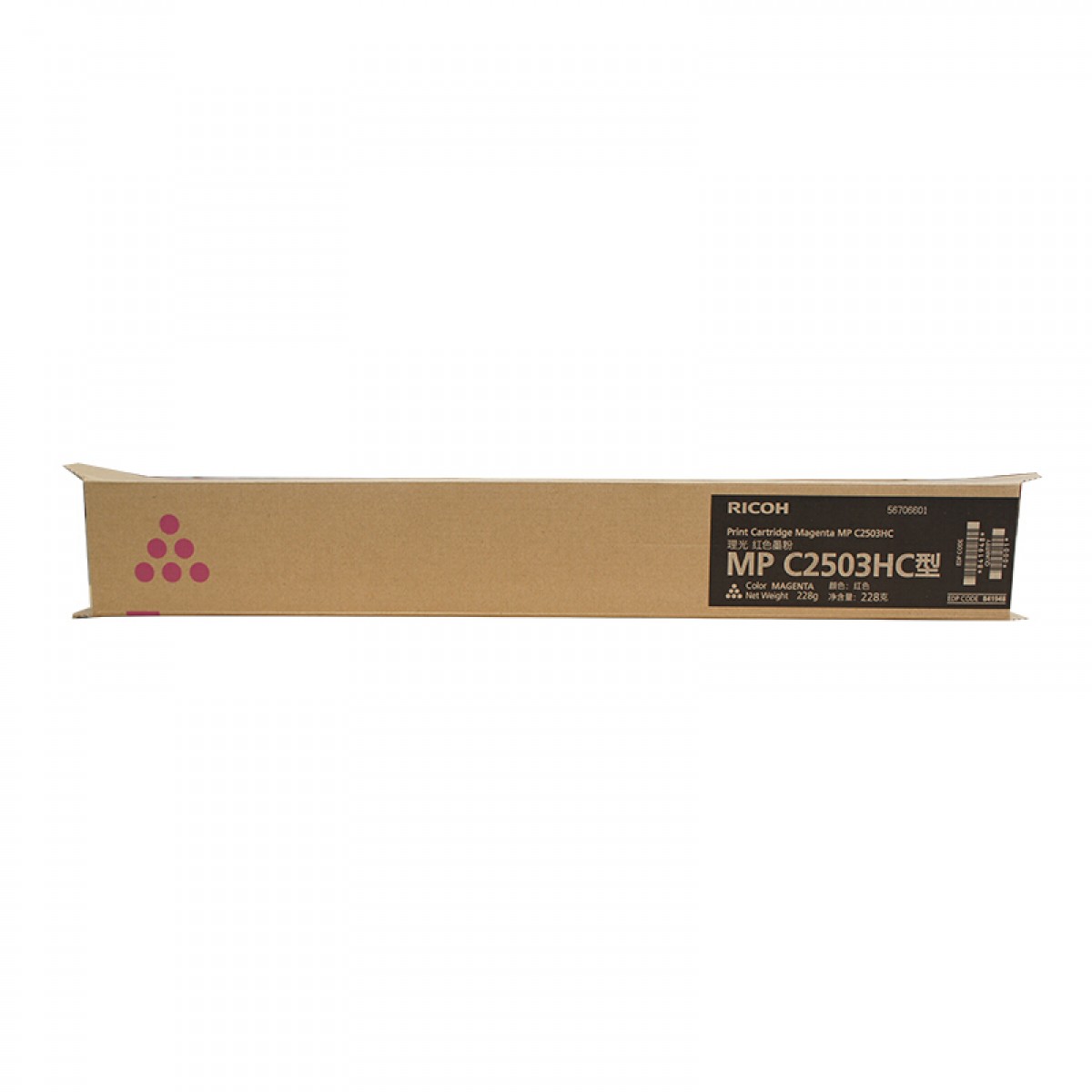 理光(Ricoh) MP C2503HC 打印量9500页 墨粉/碳粉盒(计价单位:个) 适用于MPC2003SP/C2503SP/C2011SP 红色  单位：只