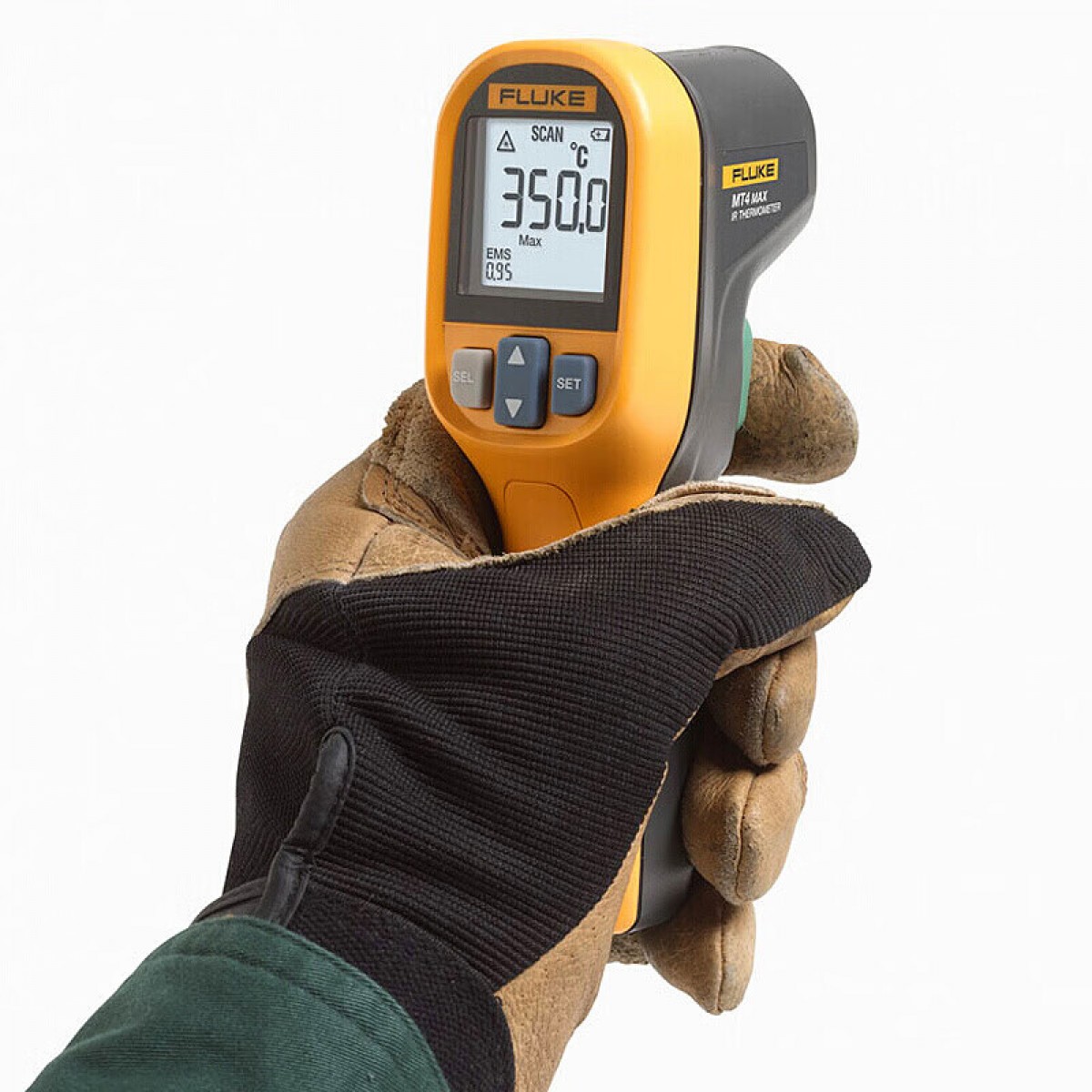 福禄克（FLUKE）MT4 MAX IND 红外测温仪 红外测温枪 （-30 °C 至 350 °C） 单位：个