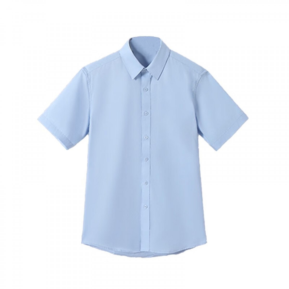 晟泰邦 公司职业衬衫工作服男女长短袖通勤夏季正装气质工作服白衬衣 女短袖（蓝/白色可选 S-4XL码 下单备注）单位：件