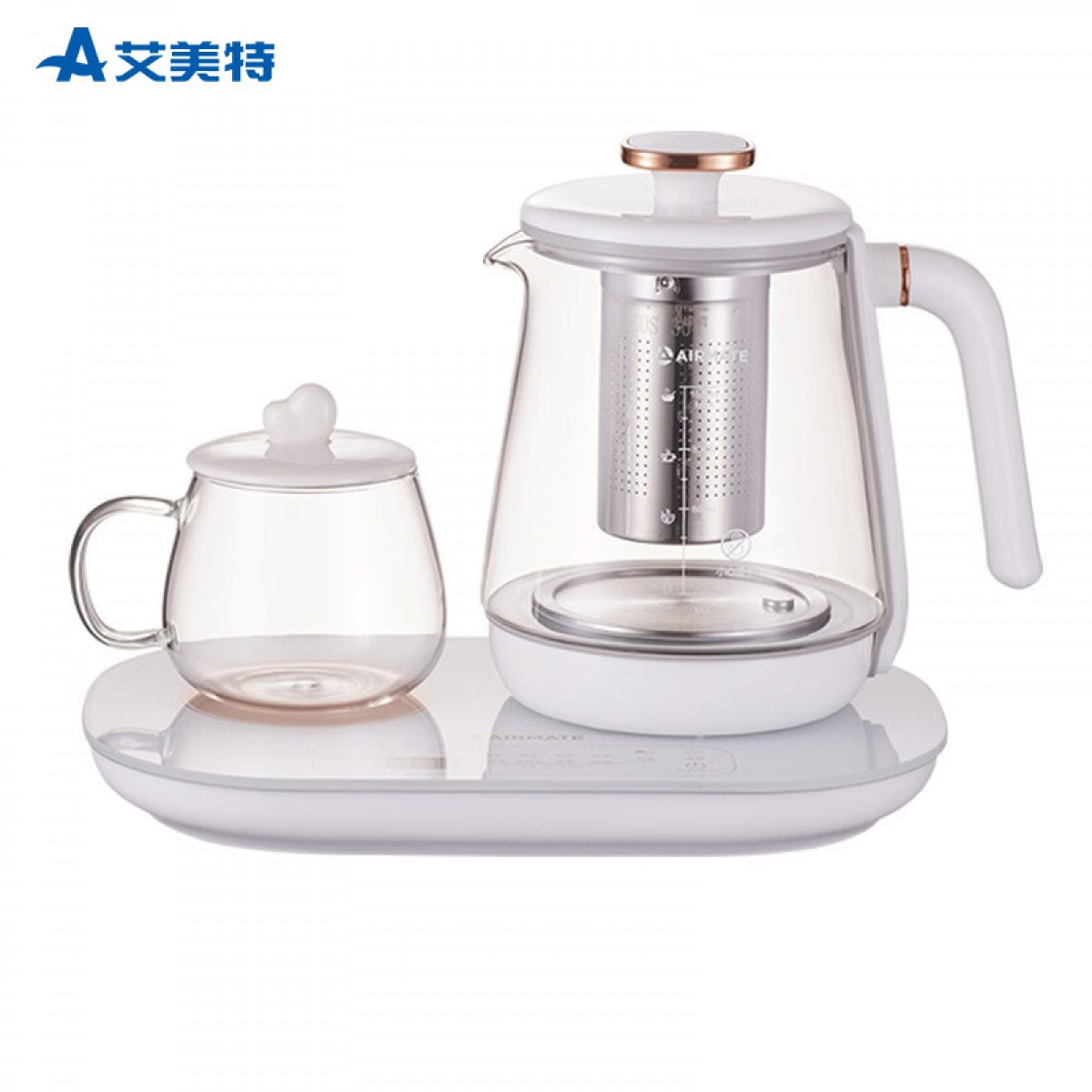 艾美特（AIRMATE）简约派养生壶电水壶办公室便携水壶 CS0610  容量1.5L 单位：个