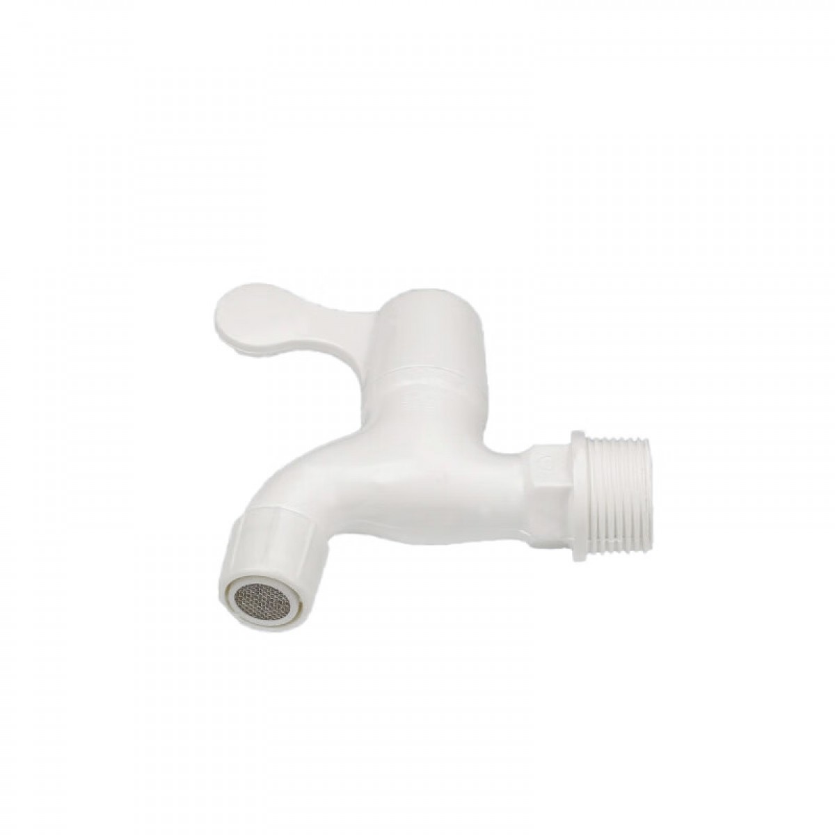 联塑（LESSO）洗衣机水龙头 塑料龙头4分螺纹接口(PVC-U)塑胶龙头DN15单冷带滤网水嘴W13103 单位：个