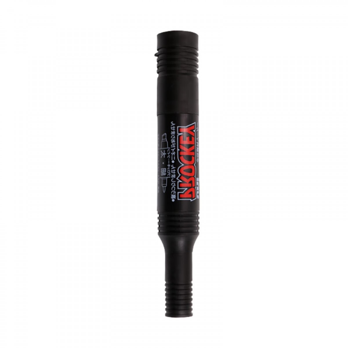 三菱（uni）双头记号笔PM-150TR 速干多用签字笔光盘笔物流记号标注笔 黑色 单支装 单位：支