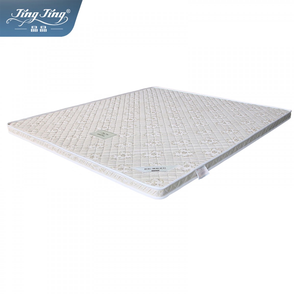 晶晶（JingJing）晶晶椰棕床垫宿舍环保山棕垫学生家用偏硬护脊薄垫1.8米经济棕榈 B款（山棕）3cm 1500mm*2000mm 单位：张