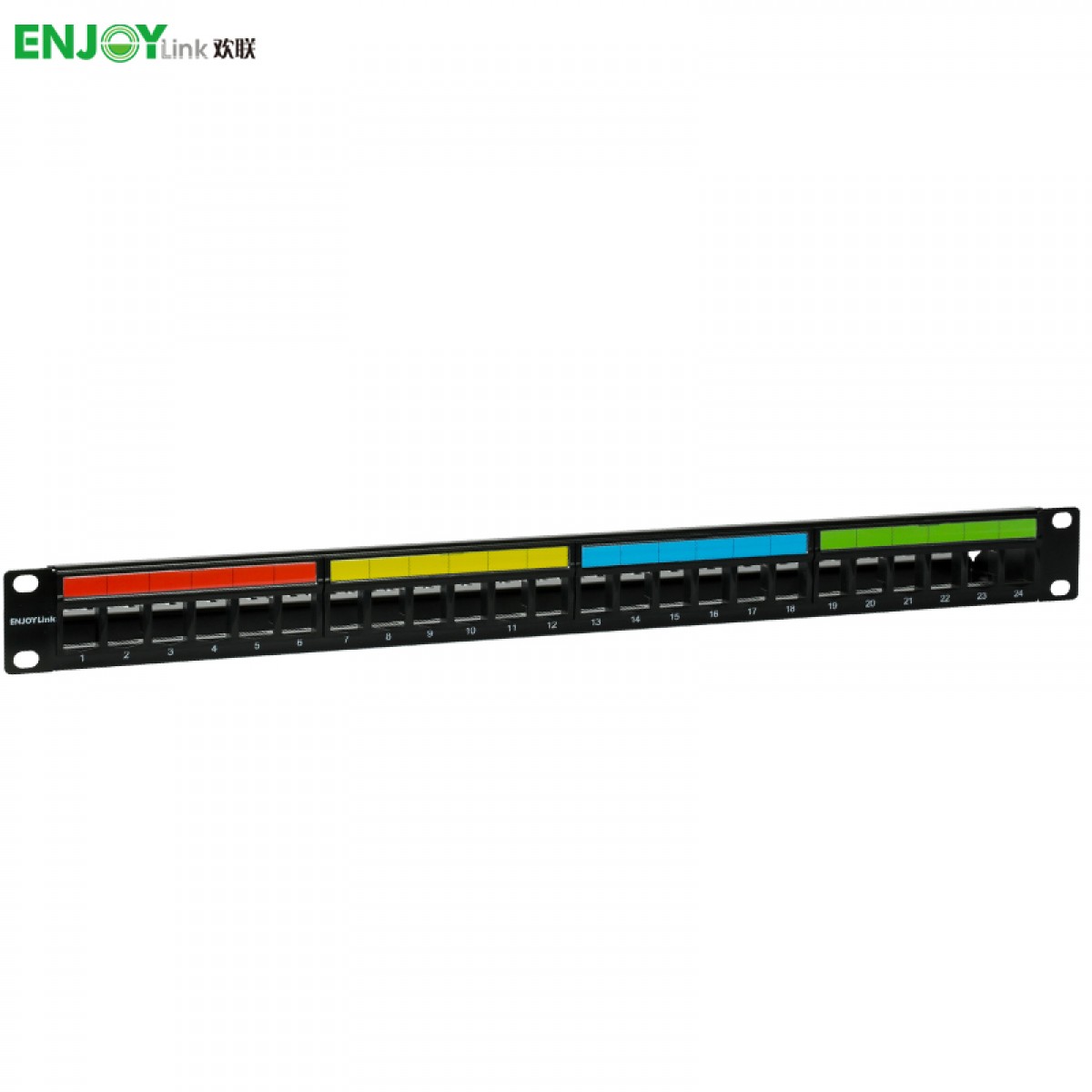 欢联（ENJOYLINK）非屏蔽理线器（空架） 黑色 HP016241-E 单位：个