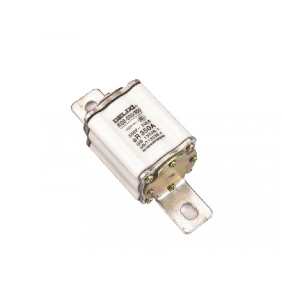 德力西方形快速熔断器RS0-400/350A 陶瓷熔断体RGS34芯 RS0-400/350A 单位：个