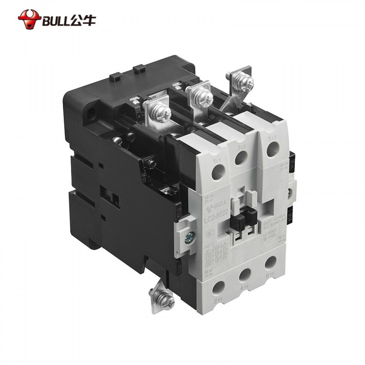 公牛交流接触器220V工程类接触式继电器380V辅助触头9A12A18A适用工厂厂区照明工业设备 交流接触器（9A 1常开 380V） 单位：个