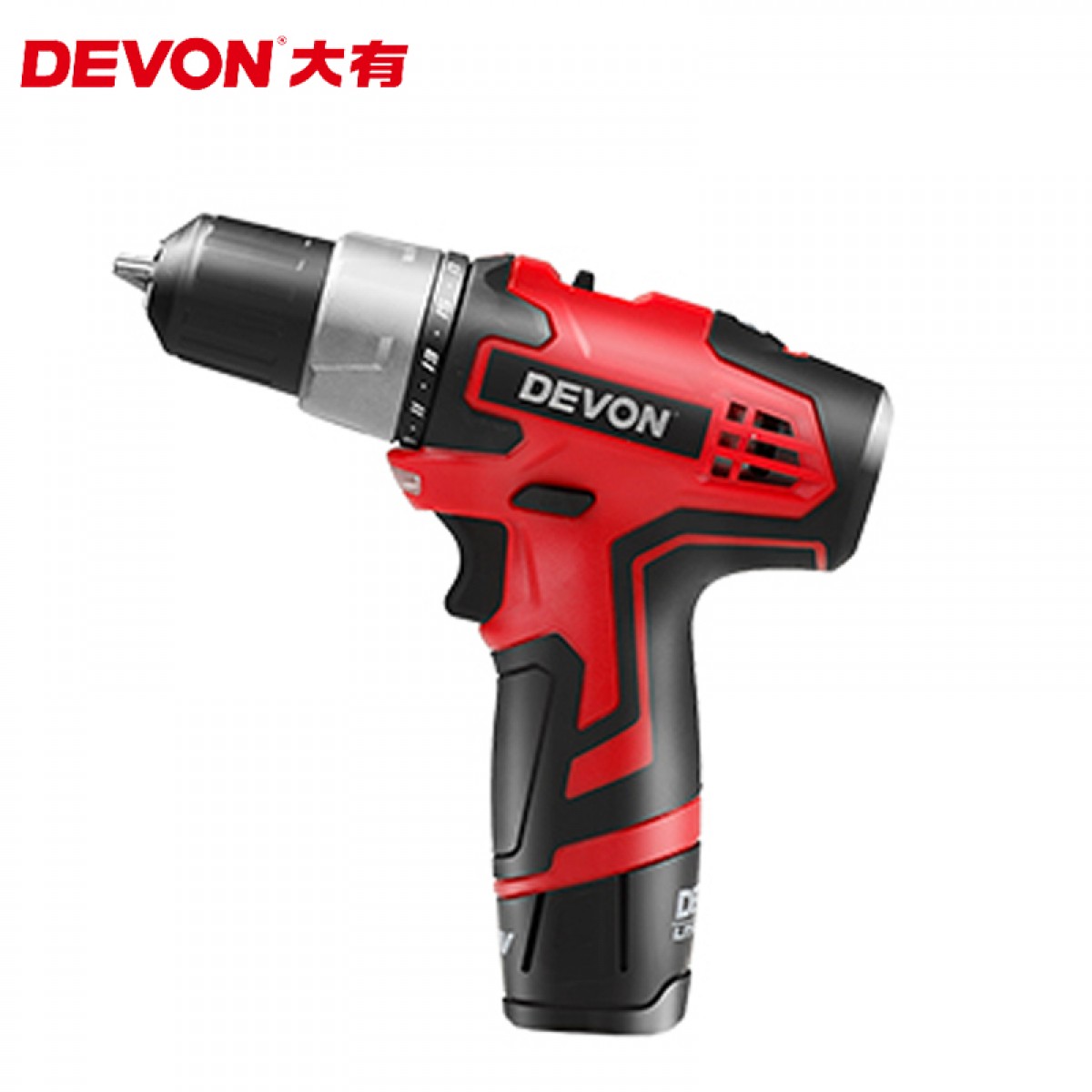 大有（Devon）12V家用锂电钻5262拧螺丝安装电动螺丝刀手电钻充电钻电动工具双电标充版 单位：个