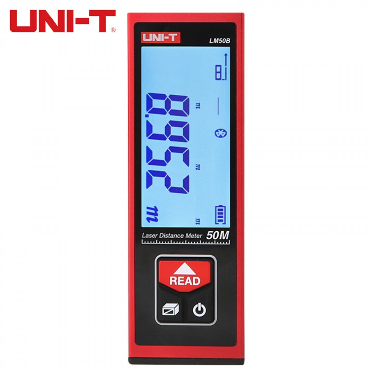 优利德（UNI-T）LM50B激光测距仪红外线电子尺高精度装修量房仪蓝牙APP知户型50米 单位：个